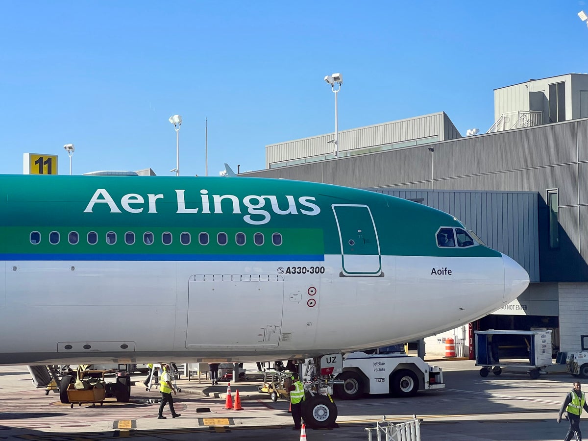 Aer Lingus A330 at JFK