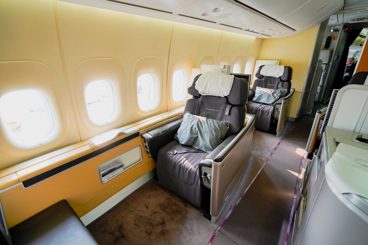 Lufthansa B747-8 First Class Cabin - Cherag Dubash