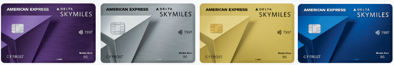 Amex Delta card family