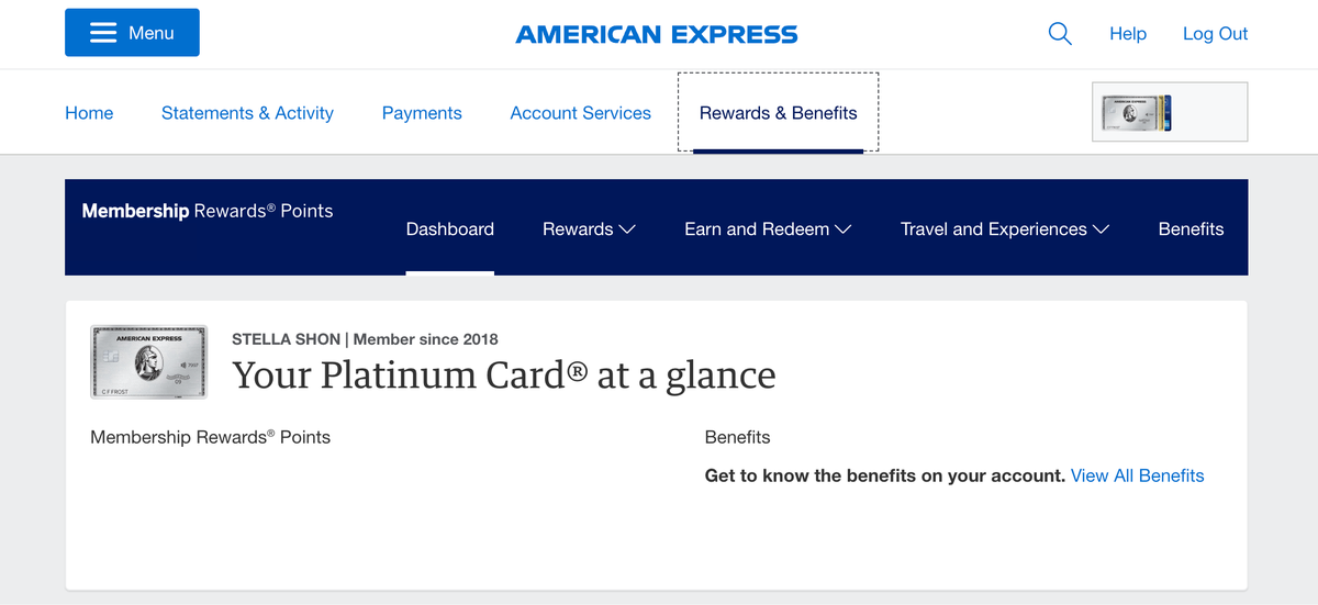 Amex Rewards