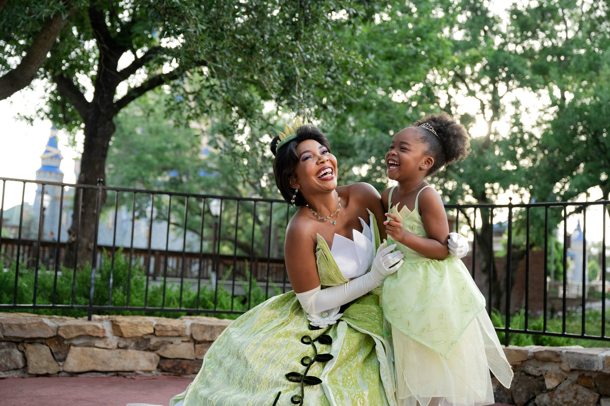 Visit Tiana at Magic Kingdom